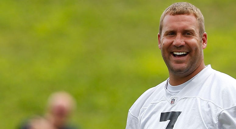 Ben Roethlisberger At St. Vincent In Latrobe Ben Roethlisberger At St. Vincent In Latrobe