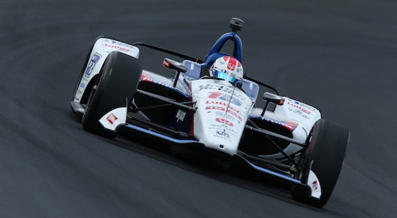 Graham Rahal's No. 15 United Rentals Honda During IndyCar Qualifying For The 103rd Indianapolis 500 Rahal Letterman Lanigan Racing's Graham Rahal During IndyCar Qualifying For 103rd Indianapolis 500