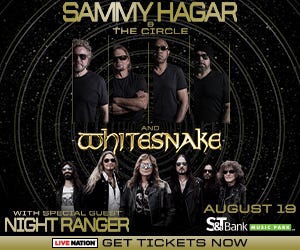 Sammy Hagar with Whitesnake Sammy Hagar with Whitesnake
