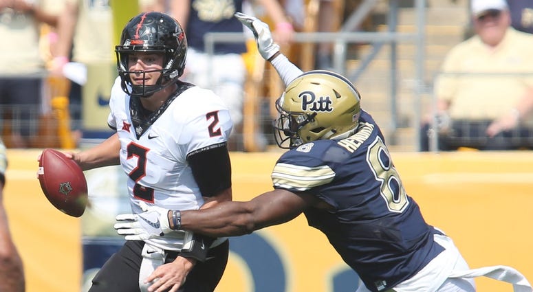 Dewayne Hendrix and Mason Rudolph Dewayne Hendrix and Mason Rudolph