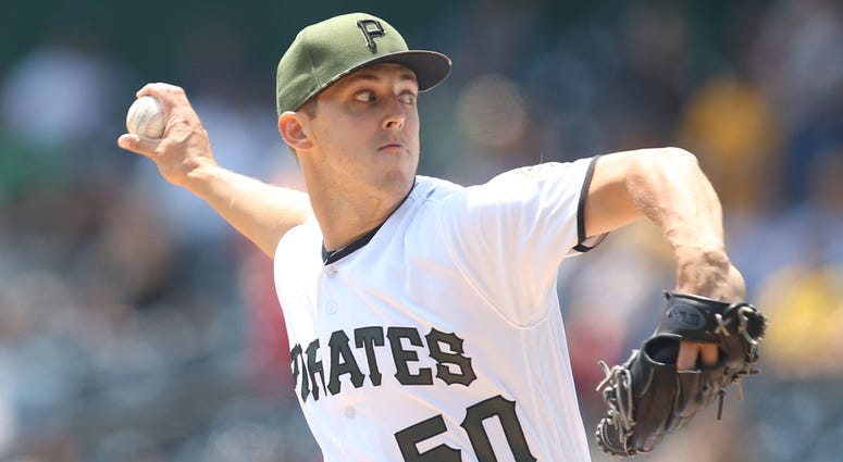 Jameson Taillon pitching