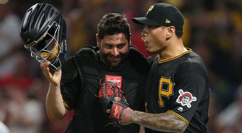 Francisco Cervelli and Keone Kela Francisco Cervelli and Keone Kela