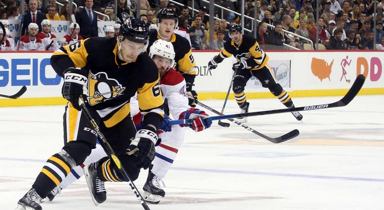 Pittsburgh Penguins defenseman Jamie Oleksiak