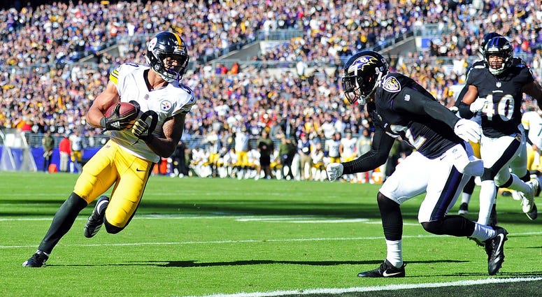 Steelers James Conner touchdown against Baltimore Ravens Steelers James Conner touchdown against Baltimore Ravens