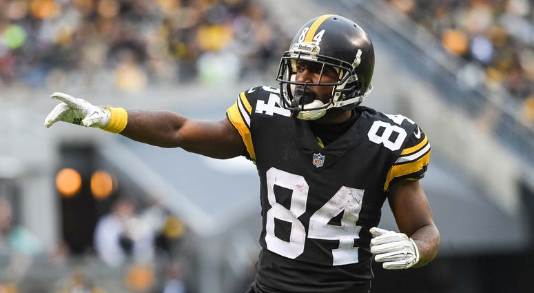 Pittsburgh Steelers wide receiver Antonio Brown Pittsburgh Steelers wide receiver Antonio Brown