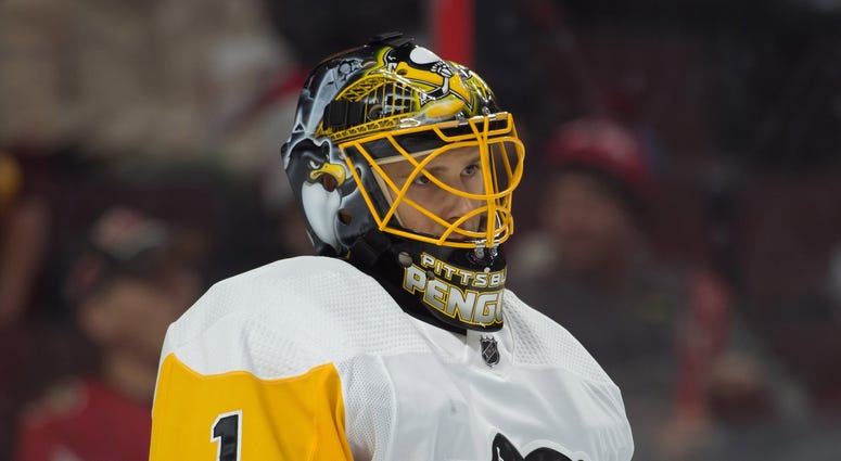 Pittsburgh Penguins goalie Casey DeSmith Pittsburgh Penguins goalie Casey DeSmith