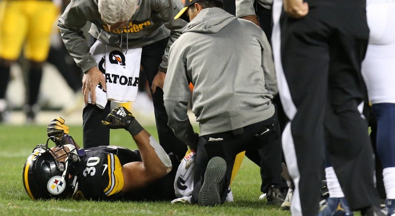 James Conner on the ground injuries during Sunday's Game against L.A.