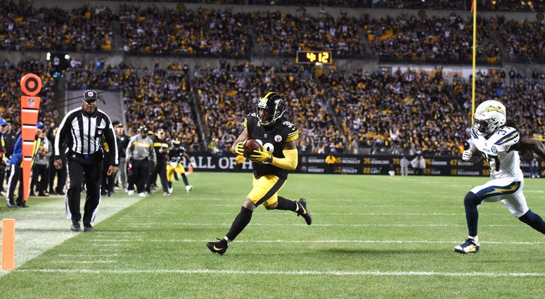 Pittsburgh Steelers running back Jaylen Samuels Pittsburgh Steelers running back Jaylen Samuels