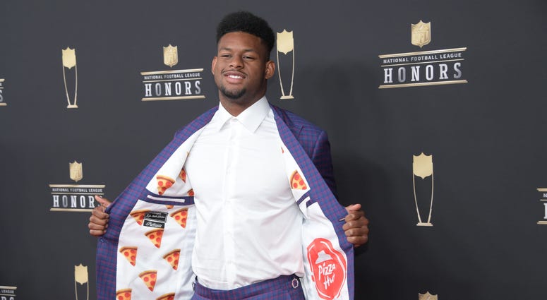 JuJu Smith-Schuster at NFL Awards
