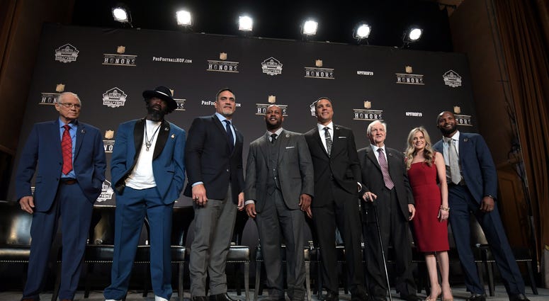 The Pro Football Hall of Fame Class of 2019 inductees The Pro Football Hall of Fame Class of 2019 inductees
