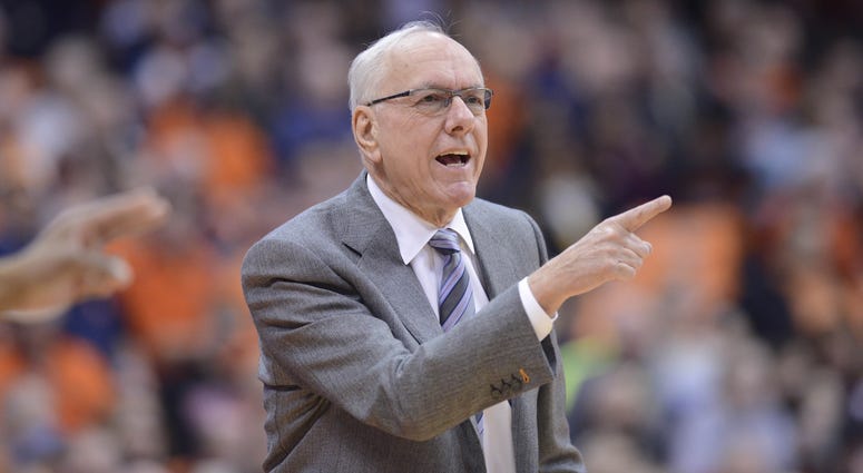 Syracuse Orange head coach Jim Boeheim
