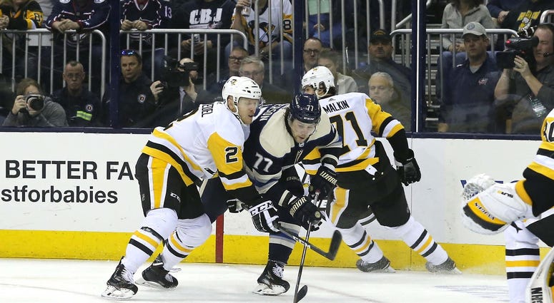 Penguins taking on The Columbus Blue Jackets