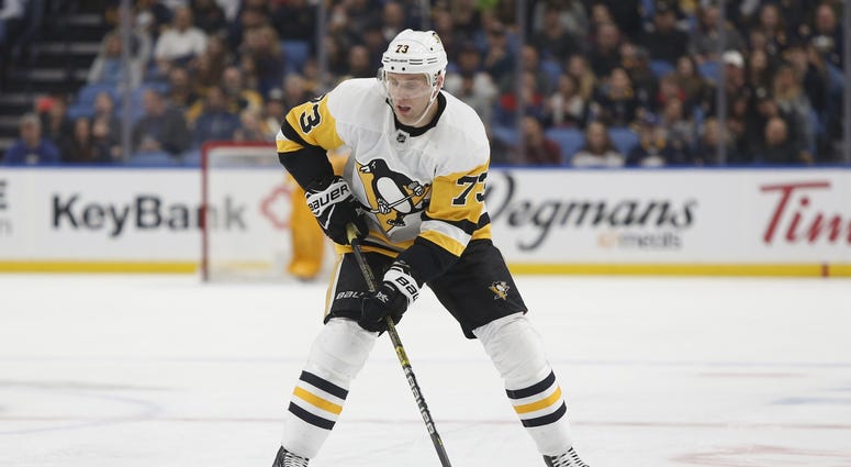 Penguins defenseman Jack Johnson