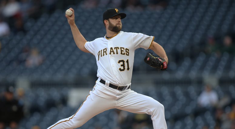 Pittsburgh Pirates relief pitcher Jordan Lyles