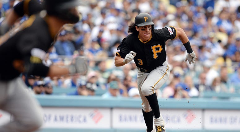 Pirates running the bases Pirates running the bases
