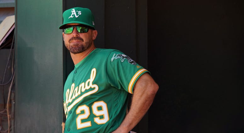 Oakland Athletics bench coach Ryan Christenson