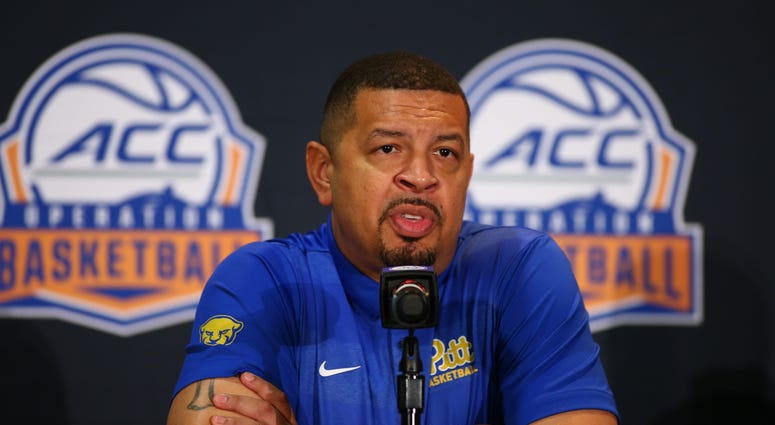 Pittsburgh Panthers head coach Jeff Capel Pittsburgh Panthers head coach Jeff Capel