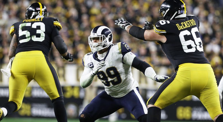 Pouncey & DeCastro wearing block numbers Pouncey & DeCastro wearing block numbers