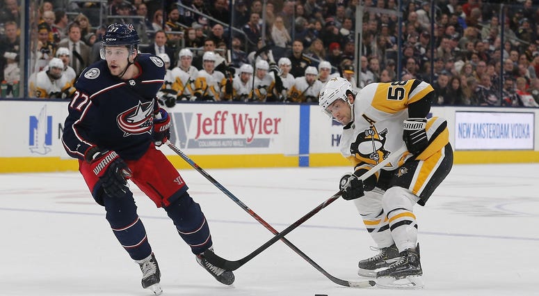 Blue Jackets v. Penguins Blue Jackets v. Penguins