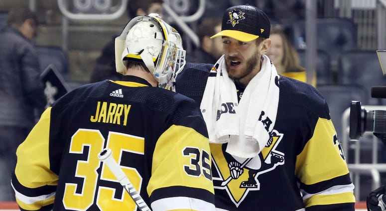 Pens goalies