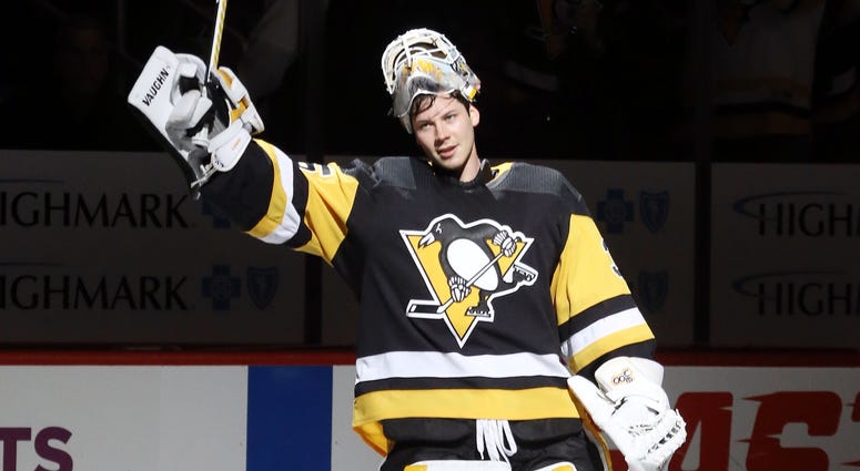 Penguins Goaltender Tristan Jarry