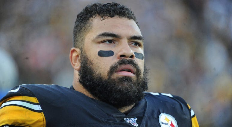 Cam Heyward close-up