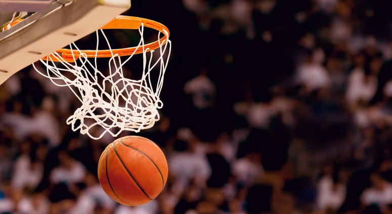 file photo: basketball hoop Basketball