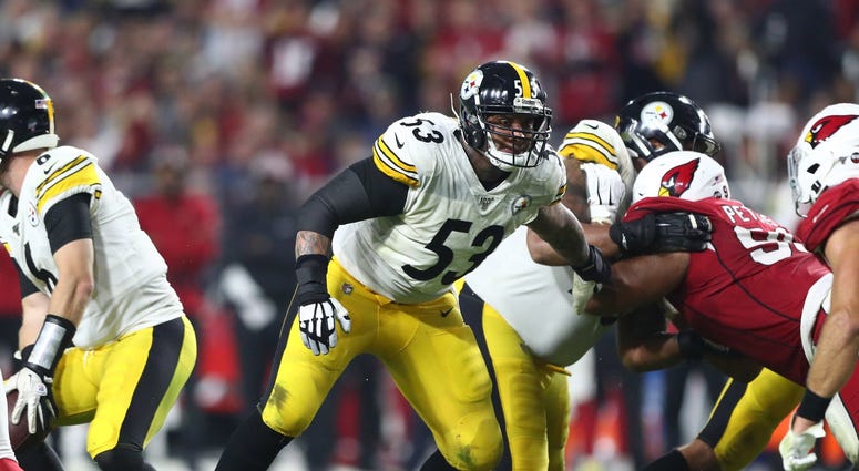 Maurkice Pouncey against the Arizona Cardinals Maurkice Pouncey