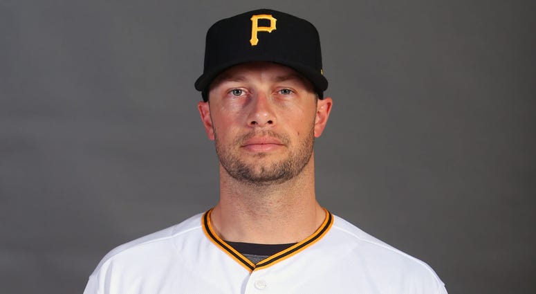 Daniel Nava of the Pittsburgh Pirates Daniel Nava of the Pittsburgh Pirates