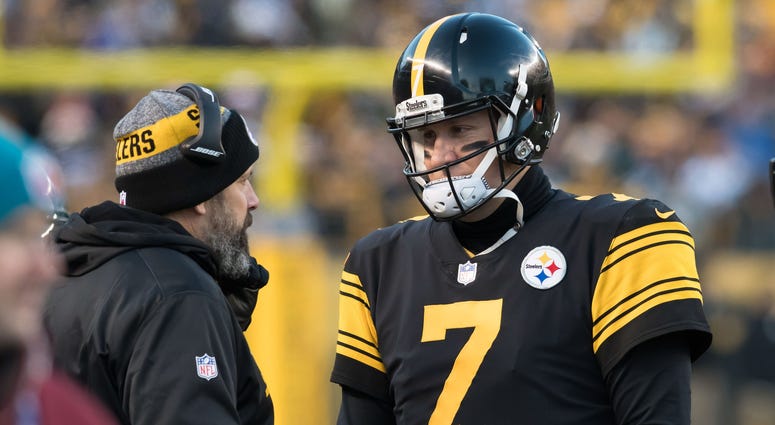 Ben Roethlisberger and Todd Haley Ben Roethlisberger and Todd Haley