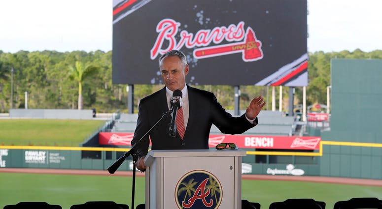 Major League Baseball Commissioner Rob Manfred