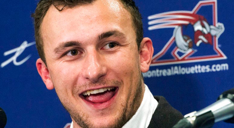 quarterback Johnny Manziel quarterback Johnny Manziel