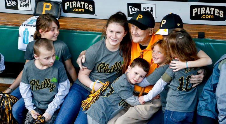 Pittsburgh Pirates retired usher Phil Coyne Pittsburgh Pirates retired usher Phil Coyne