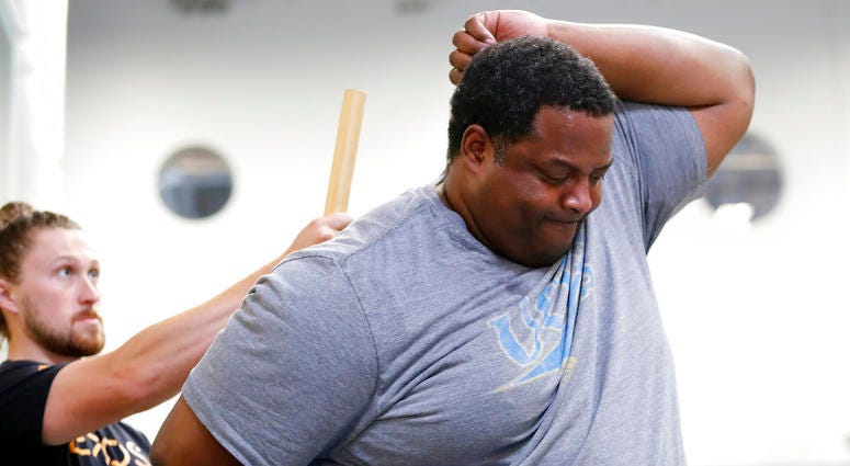 Former NFL football player Vaughn Parker Former NFL football player Vaughn Parker