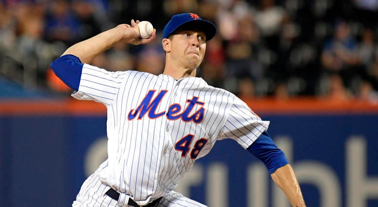 New York Mets pitcher Jacob deGrom New York Mets pitcher Jacob deGrom