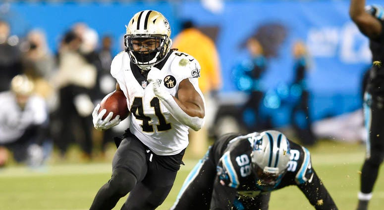 New Orleans Saints' Alvin Kamara New Orleans Saints' Alvin Kamara
