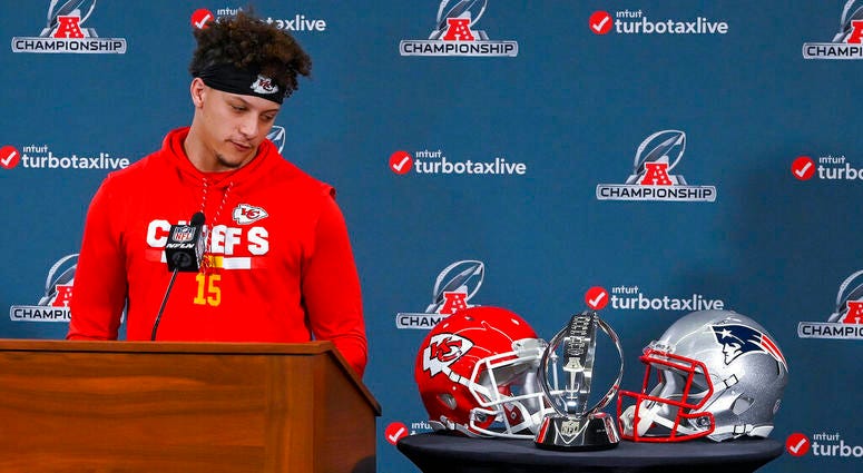 Kansas City Chiefs quarterback Patrick Mahomes Kansas City Chiefs quarterback Patrick Mahomes