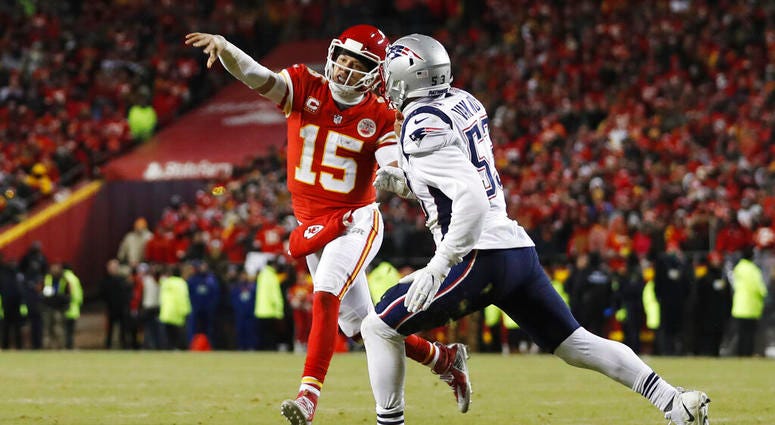 Kansas City Chiefs quarterback Patrick Mahomes Kansas City Chiefs quarterback Patrick Mahomes