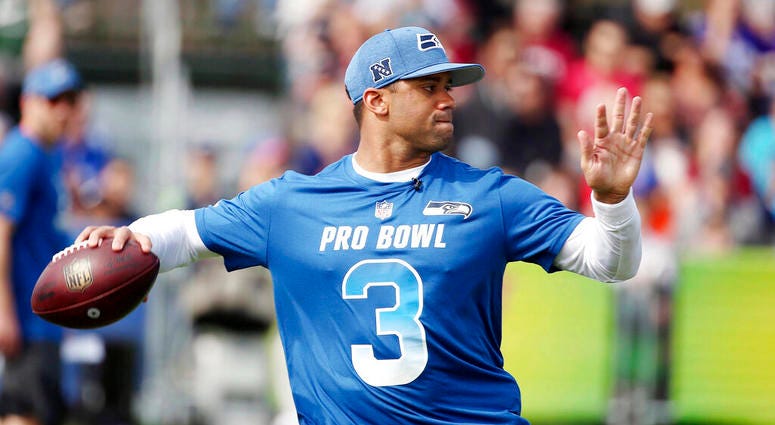 NFC Seattle Seahawks quarterback Russell Wilson AP DO NOT USE