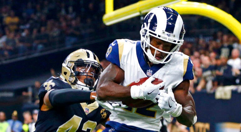 Los Angeles Rams wide receiver Brandin Cooks Los Angeles Rams wide receiver Brandin Cooks
