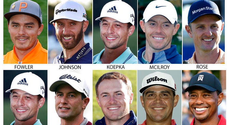 golfers expected to compete in the British Open golf tournament. golfers expected to compete in the British Open golf tournament.
