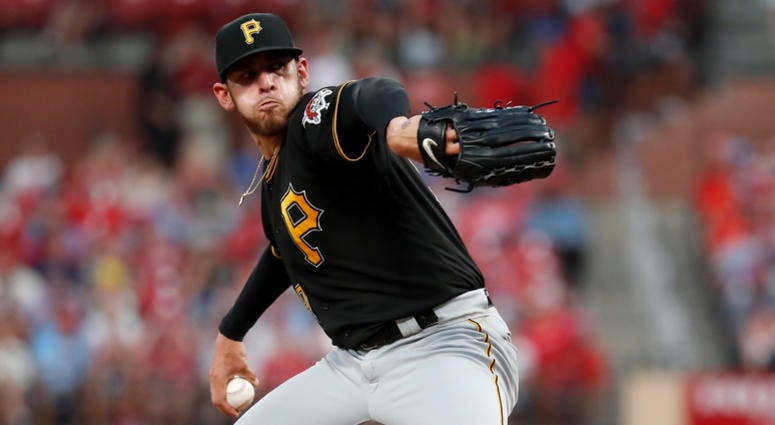 Pittsburgh Pirates starting pitcher Joe Musgrove Pittsburgh Pirates starting pitcher Joe Musgrove