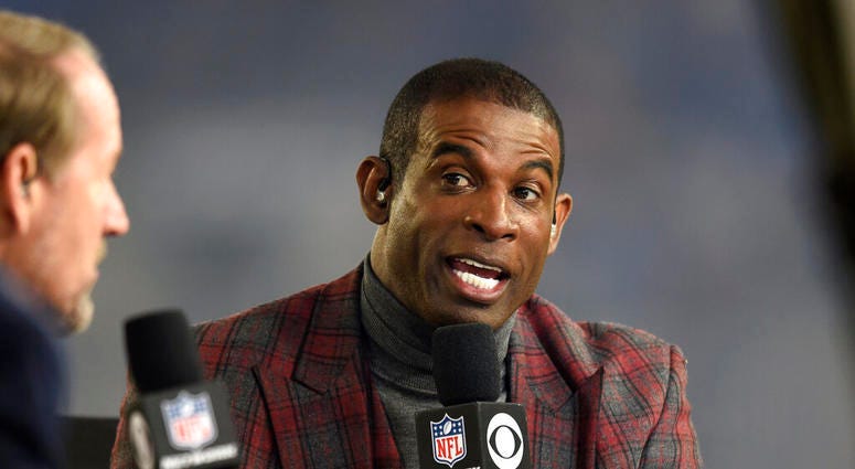 Deion Sanders speaks on the Thursday Night Football Deion Sanders speaks on the Thursday Night Football