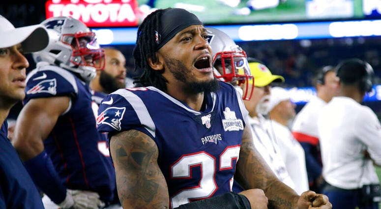 New England Patriots safety Patrick Chung
