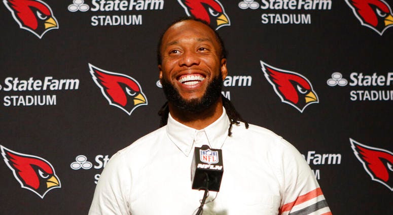 Arizona Cardinals wide receiver Larry Fitzgerald