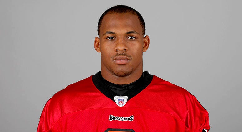 TAMPA, FL - CIRCA 2011: In this handout image provided by the NFL, Devin Holland of the Tampa Bay Buccaneers poses for his NFL headshot circa 2011 in Tampa, Florida