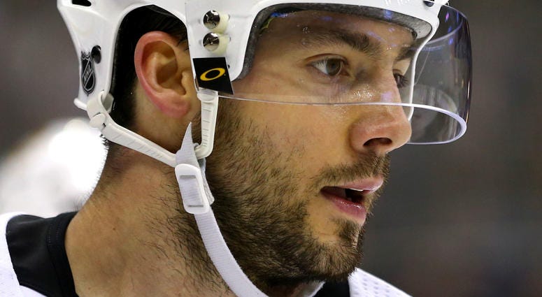 Pittsburgh Penguins defenseman Kris Letang (58) against the Columbus Blue Jackets at Nationwide Arena.