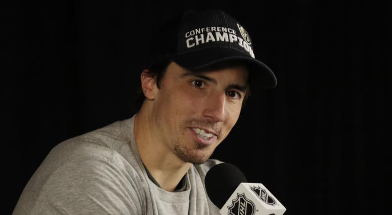 Vegas Golden Knights goalie Marc-Andre Fleury Vegas Golden Knights goalie Marc-Andre Fleury