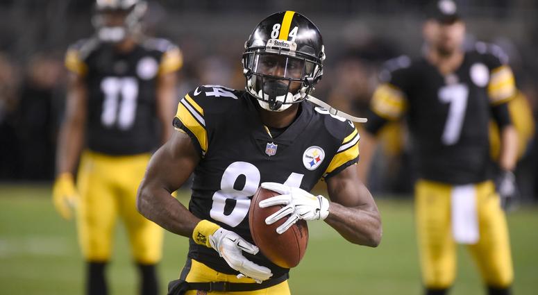 Pittsburgh Steelers wide receiver Antonio Brown Pittsburgh Steelers wide receiver Antonio Brown