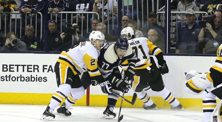 Penguins taking on The Columbus Blue Jackets
